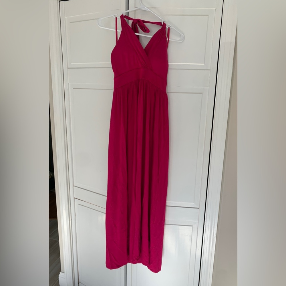 Pink dress size medium new with tags
